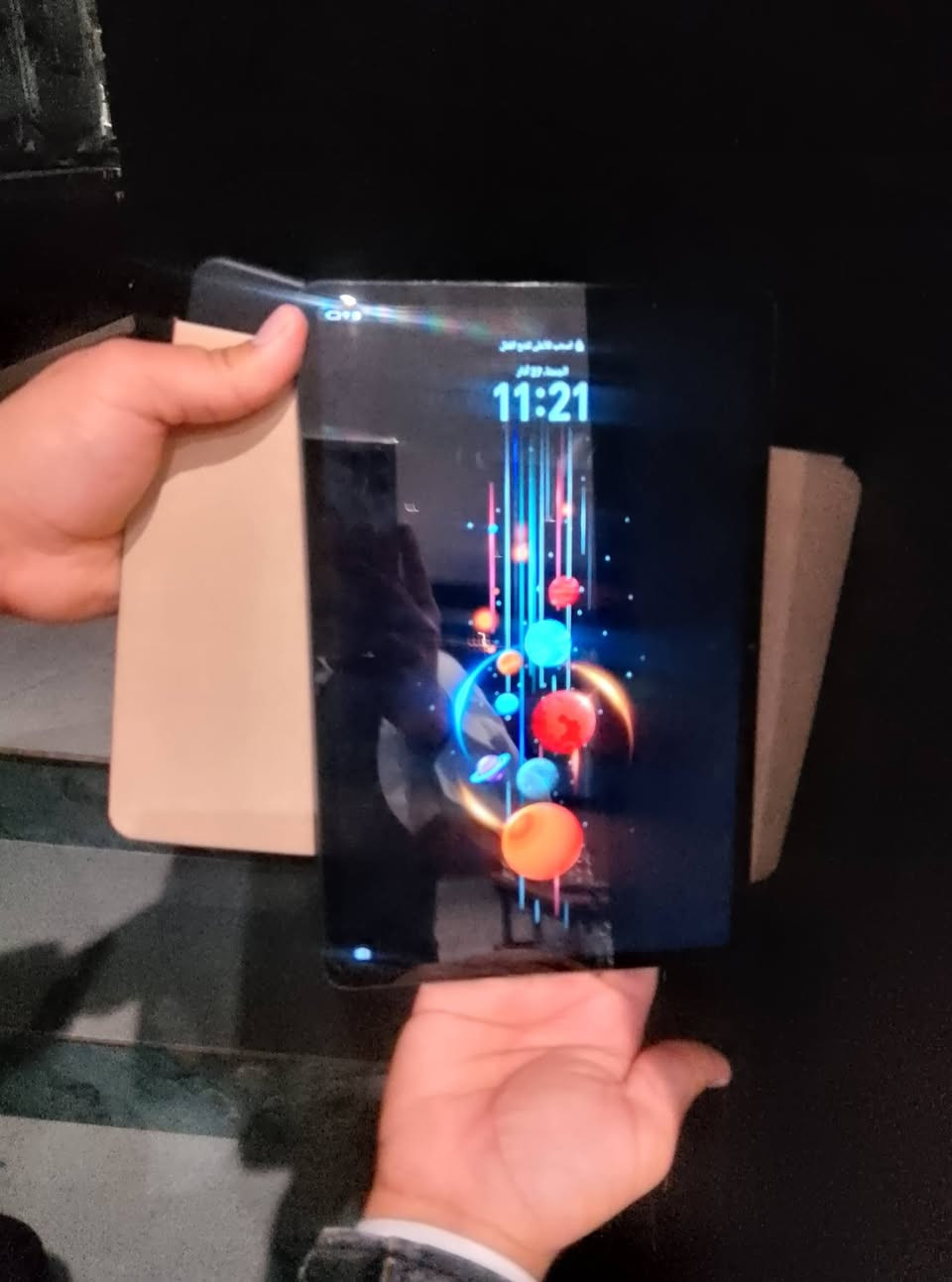 ايباد هونر باد 9
للبيع الذاكرة 256
مستخدم 4اشهر 
مع كامل ملحقاتة
***********
بوبجي 60 فريم
