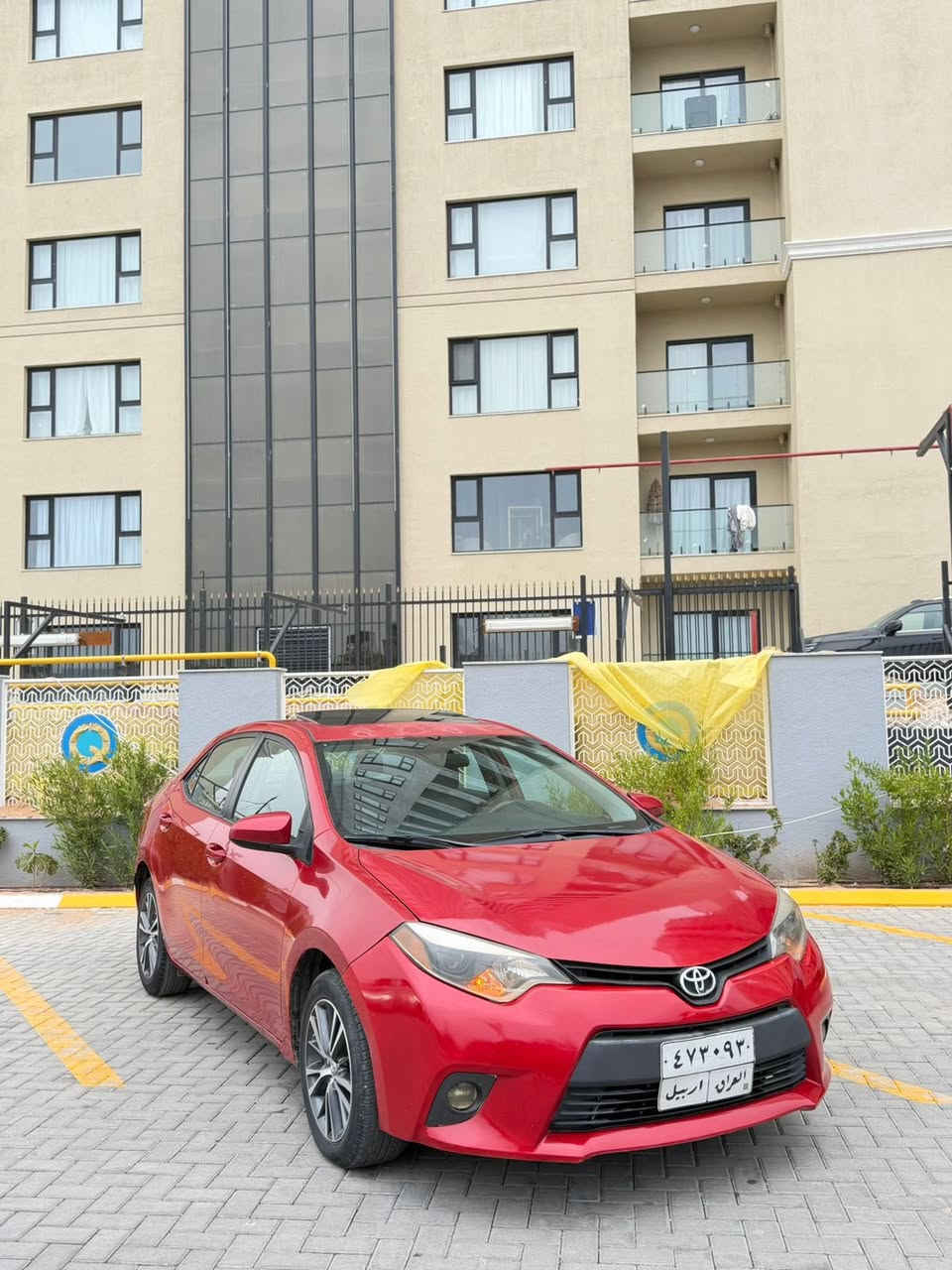 يالله
السلام عليكم كورولا موديل 2016 وارد صبغ بنيد ومباوك جاملغات اماميه توحيد لون بدون حادث 

بدون ايرباك ماشية 111 ميل حالوب بسيط جدا  

السياره فول 1/1

 1-بصمة

2-فتحة

3-كشنات جلد 

4-شاشة 

5- تبريد بيانو 

6- كشن كهرباء

 7-ويل كب حجم 16

 
السعر  110

***********بغداد السيدية
