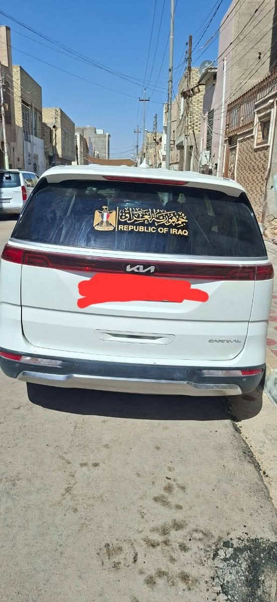كيا كرنفال وارد امريكي حادث قبق جنطه ماشيه ٢٧ مديل ٢٤ مكان السياره نجف سعرها قفل قفل قفل ٢٦٠ رقم صاحب السياره ***********
