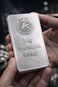 سبيكة فضة • استثمار آمن • تسليم فوري