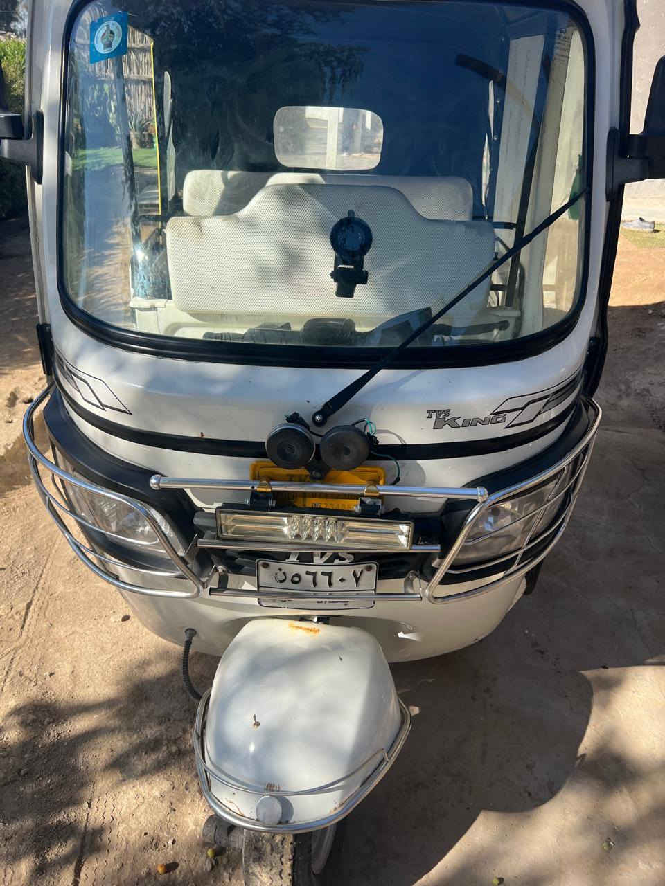 السلام عليكم 
تكتك Tvs موديل 22
كفاله عامه سنوية بأسمي تحويل ثاني يوم 
7ملاين وبيهه مجال قليل كلش 
***********واتساب
