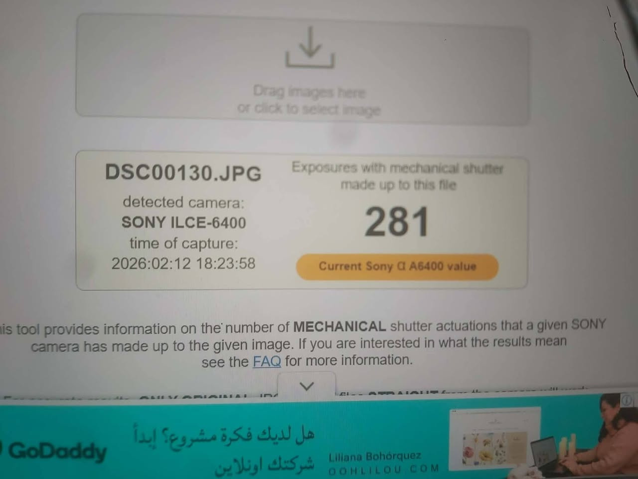Sony a6400
جديدة مع الضمان ١١ شهر من قرطاج ملحقات كامله بطارية عدسه 16-50
بيع ب٩٥٠ او مراوس بكانون فقط


**إذا كنت صاحب هذا الإعلان وتريد حذفه لأي سبب، رجاءا أرسل رسالة إلى الدعم الفني**
