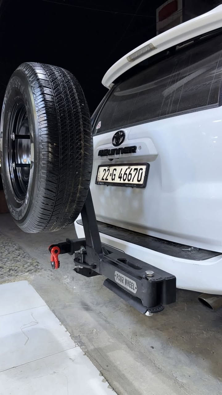 توفر الآن – حمالة سبير خلفي بجودة عالية جداً
عام لكل سيارات التي تحتوي على قاعدة هوك
🔧 المواصفات:
• مصنّعة وفق أعلى المعايير الدولية – ليست تصنيع محلي
• تتحمّل جميع أنواع الإطارات ولكل السيارات
• تصميم قوي وثابت بعد التركيب – بدون أي أصوات أو اهتزاز
• مضاد للصدأ ويصمد في أصعب الظروف
• شكل مميز مع إمكانية تثبيت الرقم التعريفي
• مرفقة بقاعدة هوك خلفي 2 إنج

📍 الموقع: بغداد – الشعب – حي عدن
🚚 التوصيل: متوفر لكافة محافظات العراق
☎ للحجز والاستفسار: 

+964 771 287 2455


**إذا كنت صاحب هذا الإعلان وتريد حذفه لأي سبب، رجاءا أرسل رسالة إلى الدعم الفني**