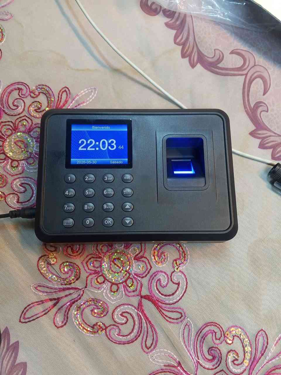 جهاز بصمة اصبع مال حضور للبيع  ‏‪***********‬‏
