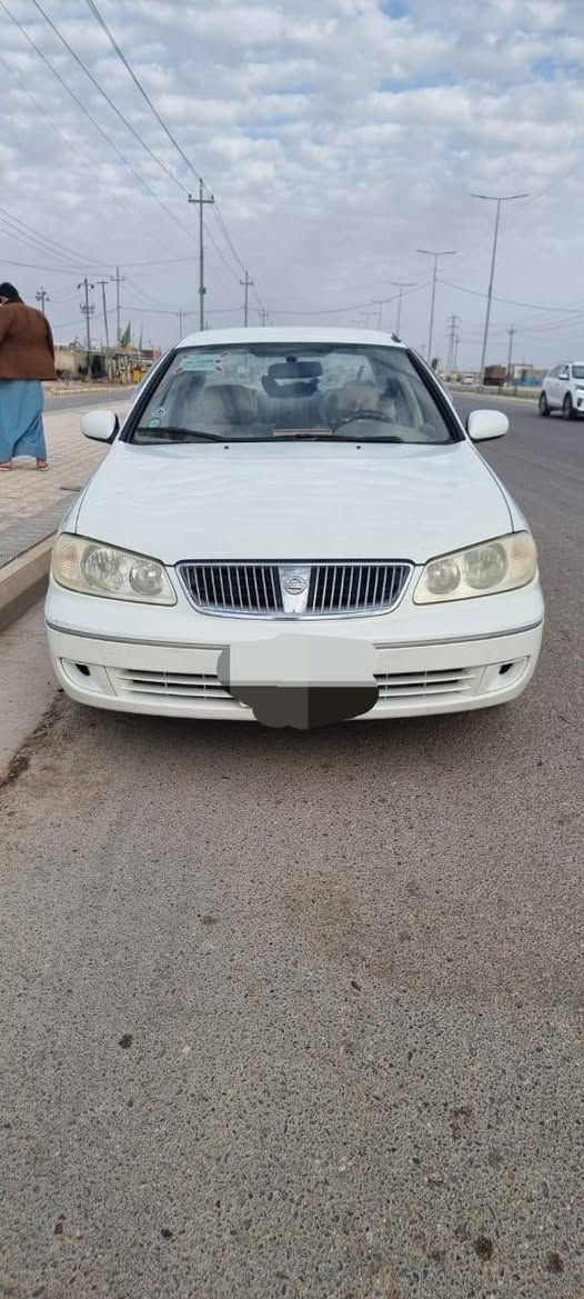 نيسان سني موديل ٢٠٠٦ 
مكفوله ما عده بارد بسيط بالجاملغ 
كير  اوتماتيك مكينه مكفول
تبريد شغال ثلج 
 رقم بغداد 
السعر 100
ميسان -المشرح
***********
