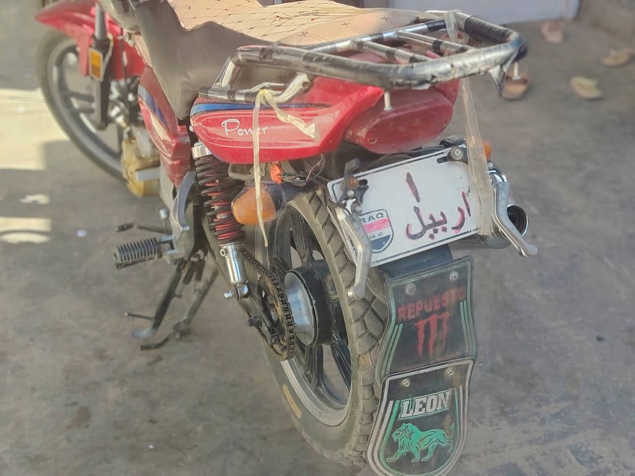 السلام عليكم دراجه لبيعHUASHA موديل 2018 أوراق كامله دراجه نضيفه، السعر 500,,***********
