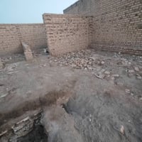 للبيع هيكل زراعي بناء طابوق الساس حجر، مدفون، غرفتين مبنيات/ والاساس م...