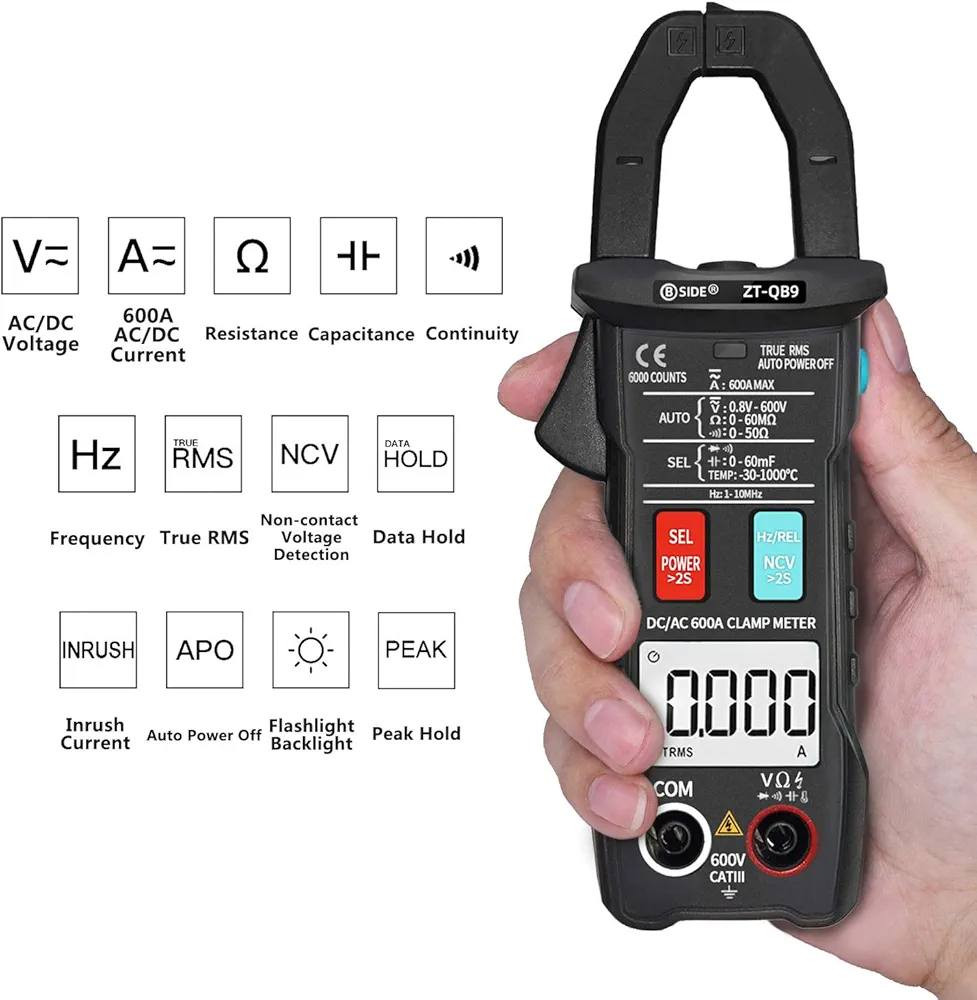 جديد غير مستخدم.   Clamp Meter
BSIDE  ZT-QB9


**إذا كنت صاحب هذا الإعلان وتريد حذفه لأي سبب، رجاءا أرسل رسالة إلى الدعم الفني**