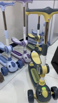 سكوتر أطفال • عمر ٢-٦ • عجلات مضيئة