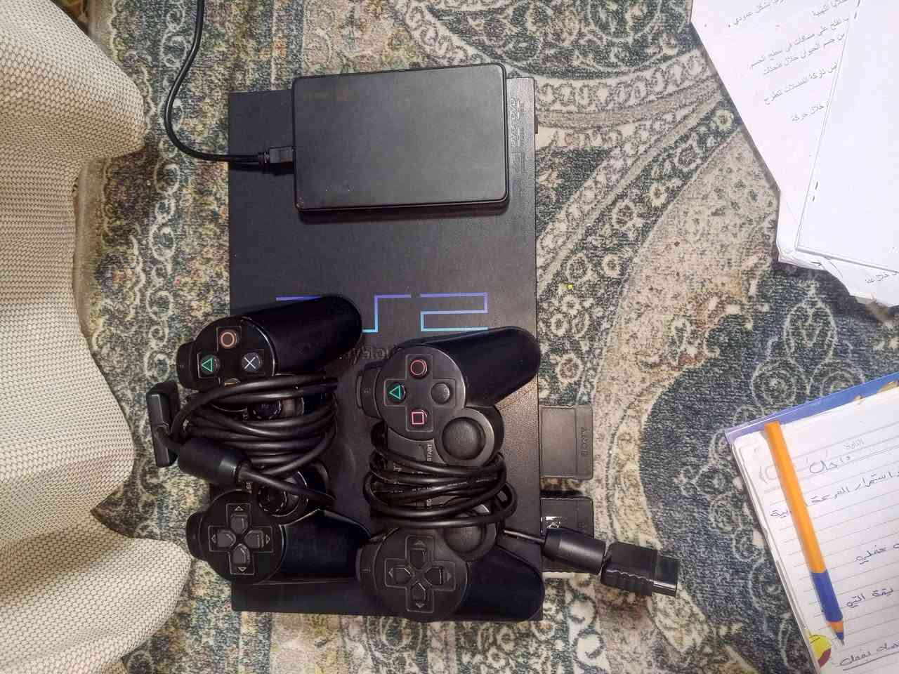 بلي 2 للبيع كامل ملحقات جوستكين وفلاش 16GB بي 5العاب وهارد  السعر 35 مكان بغداد الشعب ‏(‪0781 865 2971‬‏)
