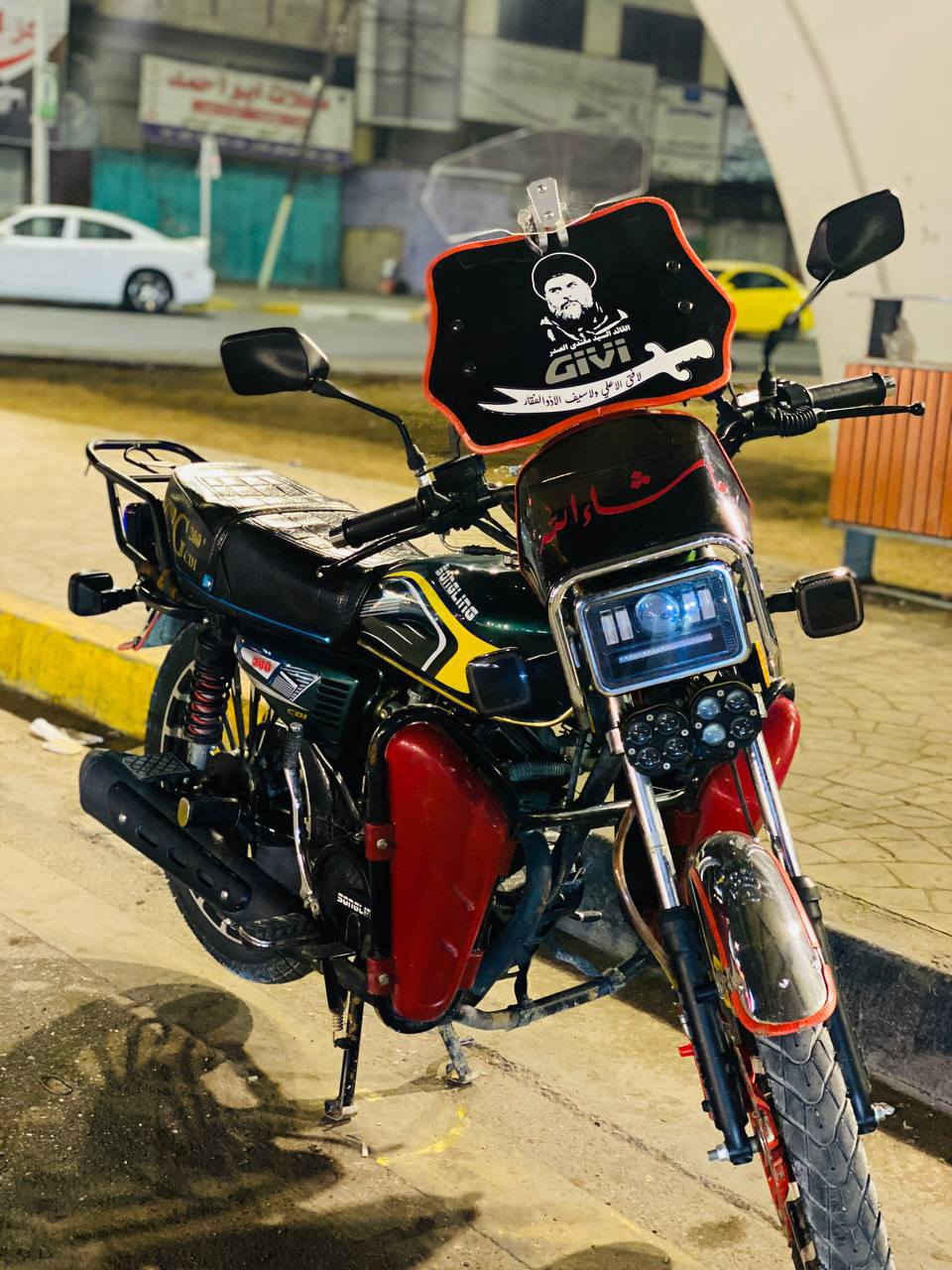 سلام عليكم دراجه سونك موديل 2026 اوراق سكنر نزلته ب2025 شهر 9 دراجه برغي ما مفتوح بيه وشوفت عينك نضافته رايده ب850 وبيه مجال مكاني بغداد مدينة الصدر رقمي ‏‪***********‬‏
