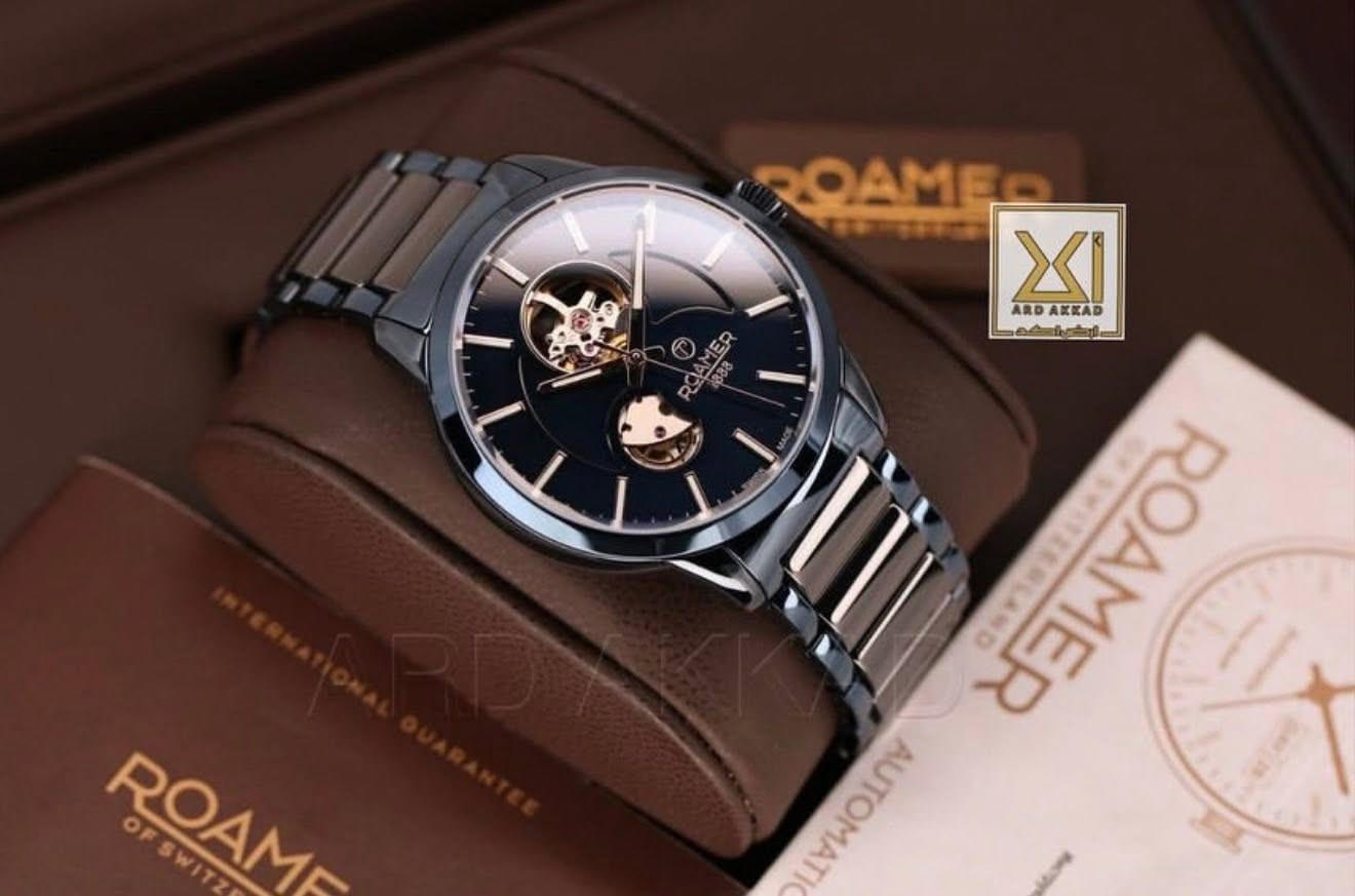 ساعة ماركة رومر رجالية ROAMER
ماخذيها 900 ألف. وبيها مجال  بعدها بالايلونها
-Price after discount 900k dinar
العرض ساري لفترة محدودة
• المواصفات
• المكينة تحتوي على أحجار كريمة
• رقم الموديل
672661404560
•صناعة سويسرية
• زجاج زفير مقاوم للخدش
• تعمل على الحركة ( أوتماتيك )
• مقاومة للماء 100 متر
• القطر 41 ملم
• الوزن 130 غرام
•ضمان سنة مع ضمان دولي
القالب معدن ستانلس ستيل مطلي باللون الأزرق
بالمينة ضاهرة ( Skeleton ) لون آزرق ( نيلي )
• الحزام معدن ستانلس ستيل مطلي باللون الأزرق ومطعم بالسيراميك الأسود


**إذا كنت صاحب هذا الإعلان وتريد حذفه لأي سبب، رجاءا أرسل رسالة إلى الدعم الفني**