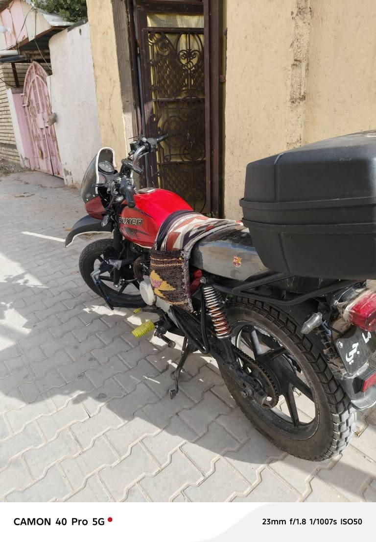 دراجه بوكسر موديل 23الدراجه مثل ما شوف بلصور النضافه الله شاهد دهن وبانزيل ماكو اي شي بيه السعر 950وبيه مجال اوراق سكنر *********** كربلاء, العراق
