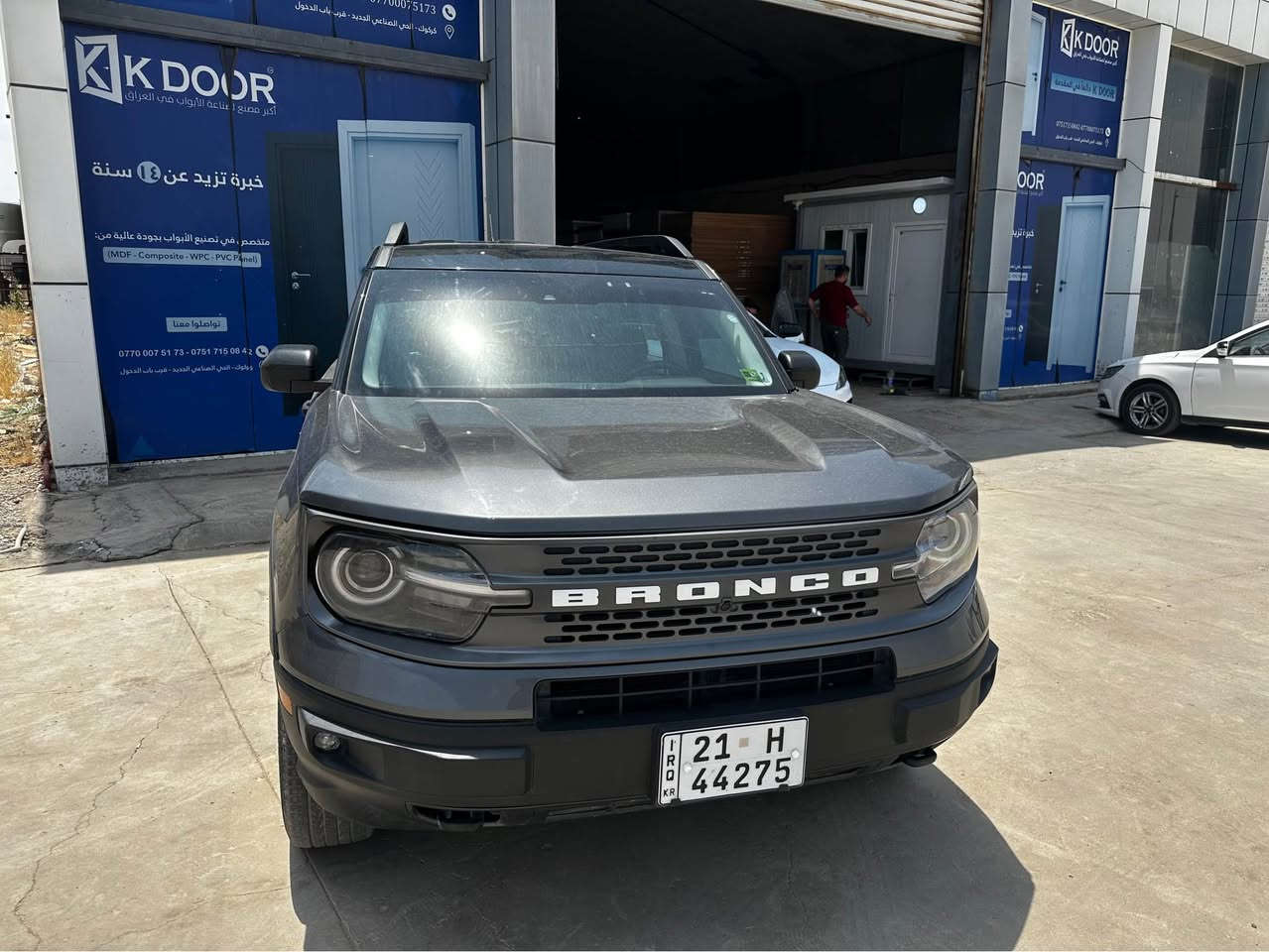 Ford Bronco 2023 Sport 
دبل اكسل المحرك ٤ بستون ٢٠ توربو فول مواصفات من دون فتحة السقف الضربات مبين بورقة الفحص سنوية وهزة جديدة بأسمي التوحيل ثاني يوم السعر ١٥٧ وبي مجال للطيبين كركوك, العراق


**إذا كنت صاحب هذا الإعلان وتريد حذفه لأي سبب، رجاءا أرسل رسالة إلى الدعم الفني**