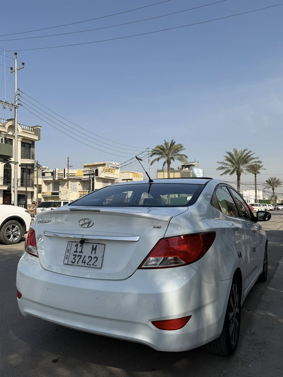 اكسنت 2016 خليجي محرك 1600 دوش قطرتين رقم بغداد الدولي الجديد باسمي سنوية وهزة جديدة فول مواصفات 5 ويل كب كروم داخل لونين اشاير بالمري تحكمات ستيرن جهتين فتحة سقف لد امامي خلفي شاشة اندرويد السيارة كاملة بدون نقص ماشية 120 الف كيلو حقيقي عليها ادامة كاملة تخم تاير تبريد ثلج صدر امامي خلفي كير ومكينة بلادي بدون فتح بدون ضربة بدون حادث بيها ربع قطعة صبغ فقط 

العنوان بغداد المنصور 
السعر 114 وبيها مجال 
هاتف ***********
