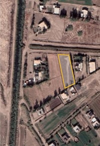 🔴 دونم للبيع 📍الموقع/بغداد مكاسب حي الجهاد قريب عل شارع الفلل   الدونم...