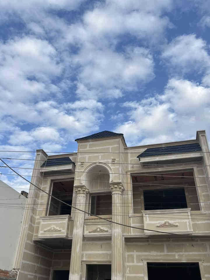 جزء من اعمالنا في تكريت إن شاء الله ينال اعجابكم واجهات تغليف فوم تركي مقاوم لرطوبه والحراره للاستفسار  
الصوره قببل الصبغ 

هاتف *********** ابو يقين للواجهات
