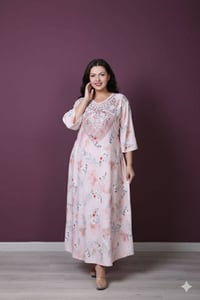 جديد صيف 2026 • كشمير زيتي • مقاسات 2XL-5XL