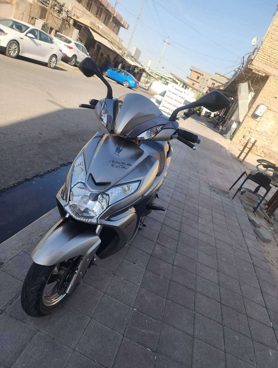 السلام عليكم دراجه هاوجي دباب
موديل 2021
مسجله بسمي ارقام نكليزي 
مكان الحوز 
لدراجه ماشيه 800 بعده زيرو 
***********
