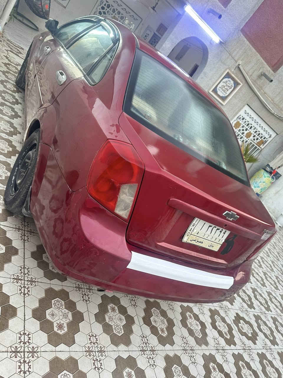 السلام عليكم
اوبترا موديل 2005خليجي كير عادي 

مكفوله كفاله عامه من الضربه والتبديل
 
سياره جديده مال جناي 

مكينه جديده 

كير جديد 

حداديه خلفي  وامامي 100/100

تدفئه تبريد شغال 

تخم تاير جديد 

سنتر لوك ريمونت

جام كهربائي 

 
رقم بابل

بيها صبغ اقل ا لاحزام للجماليه اثر جراد  

مكاني حله المركز 

السعر 47
***********
ابو امير
