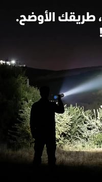 ليت SMALL SUN • نطاق 200-300م • بطارية 4800mAh