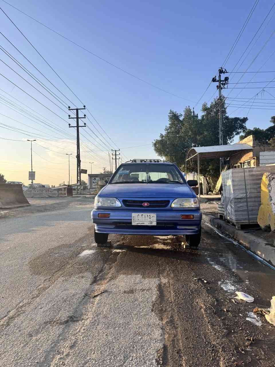 كيا برايد 1997 مكينه وكير اوتماتيك لبيع سياره كهربائيات جاهزه مكاني بغداد الزعفرانية سعرها 27 وبيها مجال قليل حك الجيه ***********
