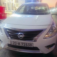 نيسان سني موديل 2023 لون ابيض  رقم اربيل انكليزي الجديد  تريد تحويل تر...