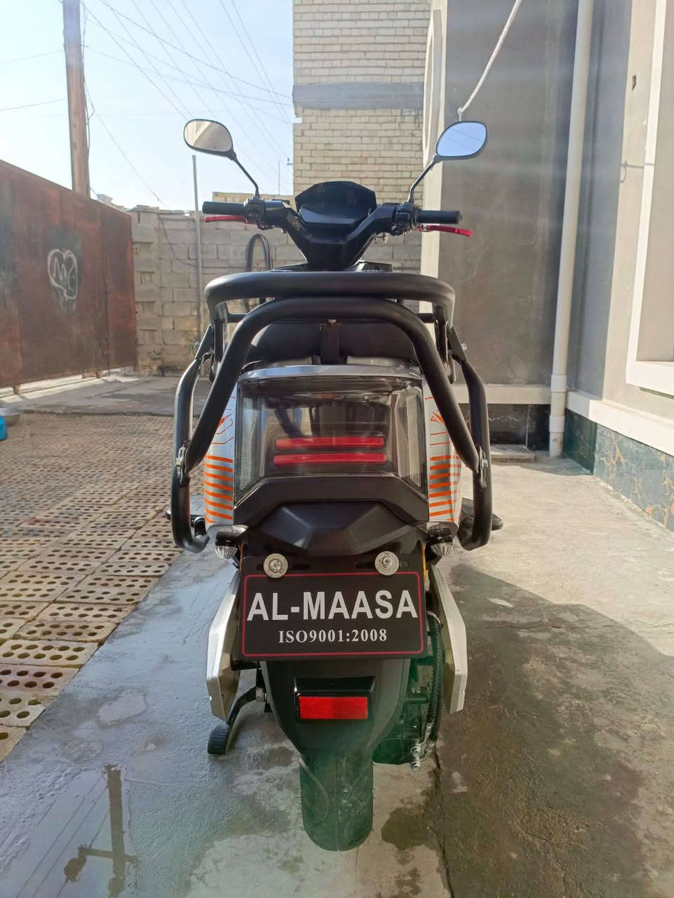 سلام عليكم دراجه شحن للبيع نوع الالماسه الشبح ست بطاريات علفحص كهريائيات كله شغاله نضيفه حيل وبلحقيقه احلا للستفسار الاتصال على الرقم ***********اتصال بي واتساب مكاني فلوجه
