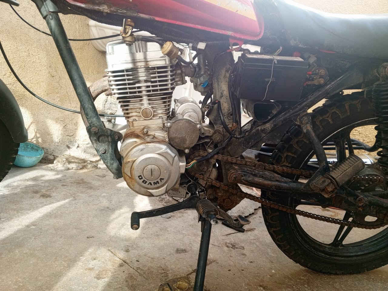 دراجه كرايسر 2018 5 كير شغاله سلف وهندر بس الباتري تعبان مو دوم يشغله سلف مكينه مكفوله  تايرات جدد السعر 300 وبيه مجال مكاني بغداد الشعله رقمي ***********
