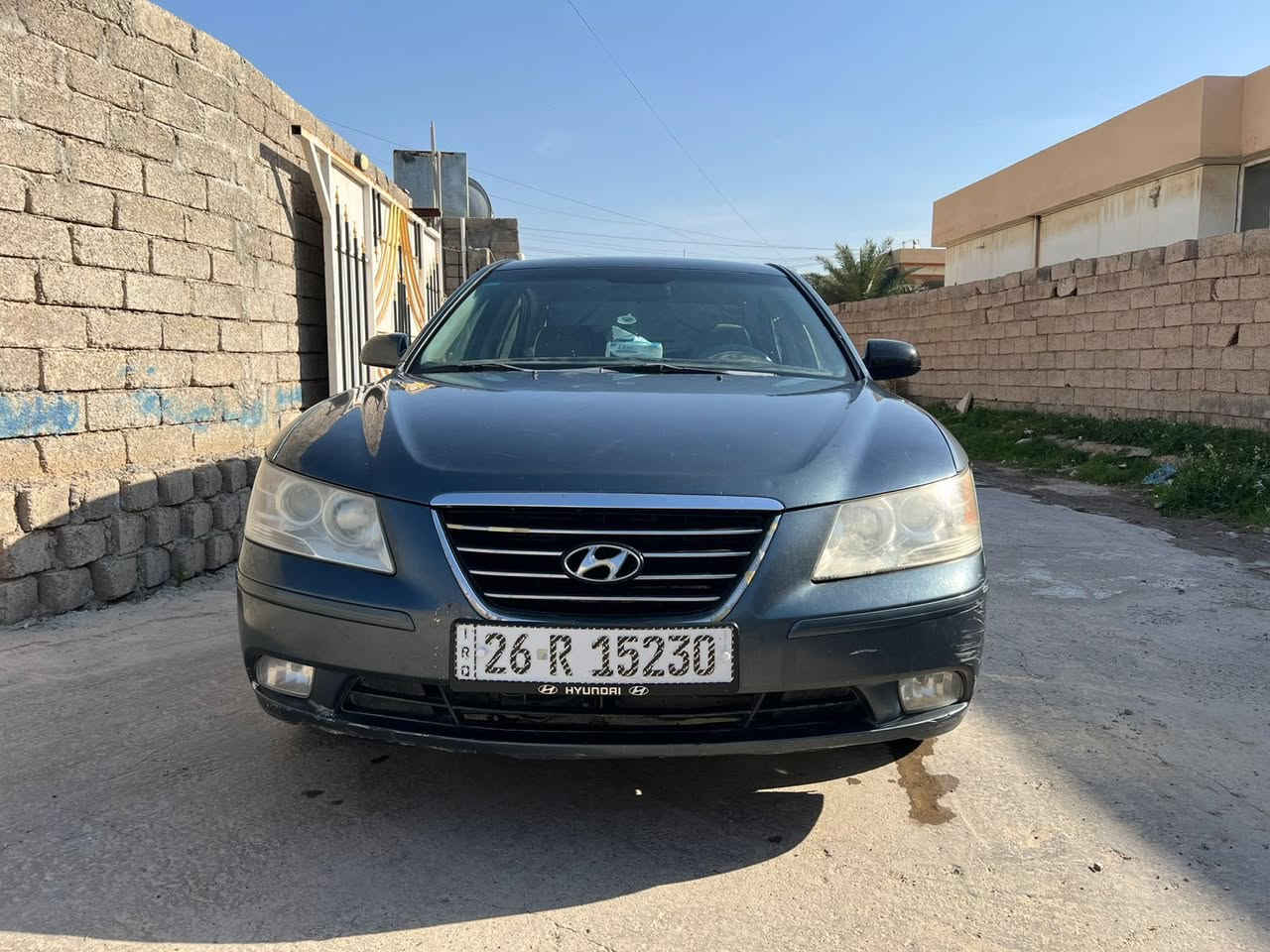 السلام عليكم سوناتا أمريكي موديل 2010. ضرر خفيف رقمها صلاح الدين شرط التحويل صدر جديد تواير جدد محرك شرط گير شرط السعر 108. مكانها البوطعمه 
 مكلف بالنشر هذا رقم صاحبها ‭0782 420 5564‬
