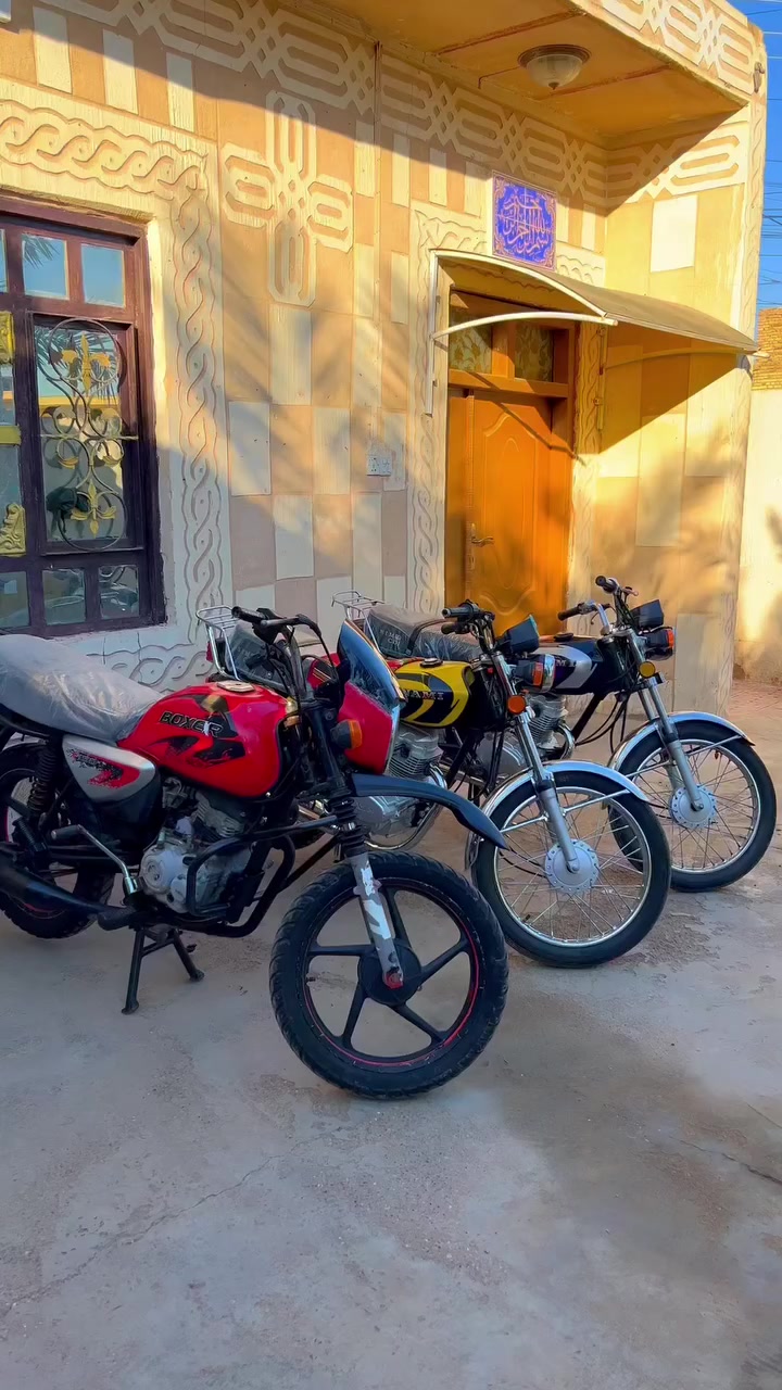 توفر لدينه نامه شبه اصلي موديل 25دراجه كفاله عامه جاهزه ما عوزه كلشي بكاني ناصريه قلعه سكر منطقه اعكيل وبيكم خير وتدللون ***********
