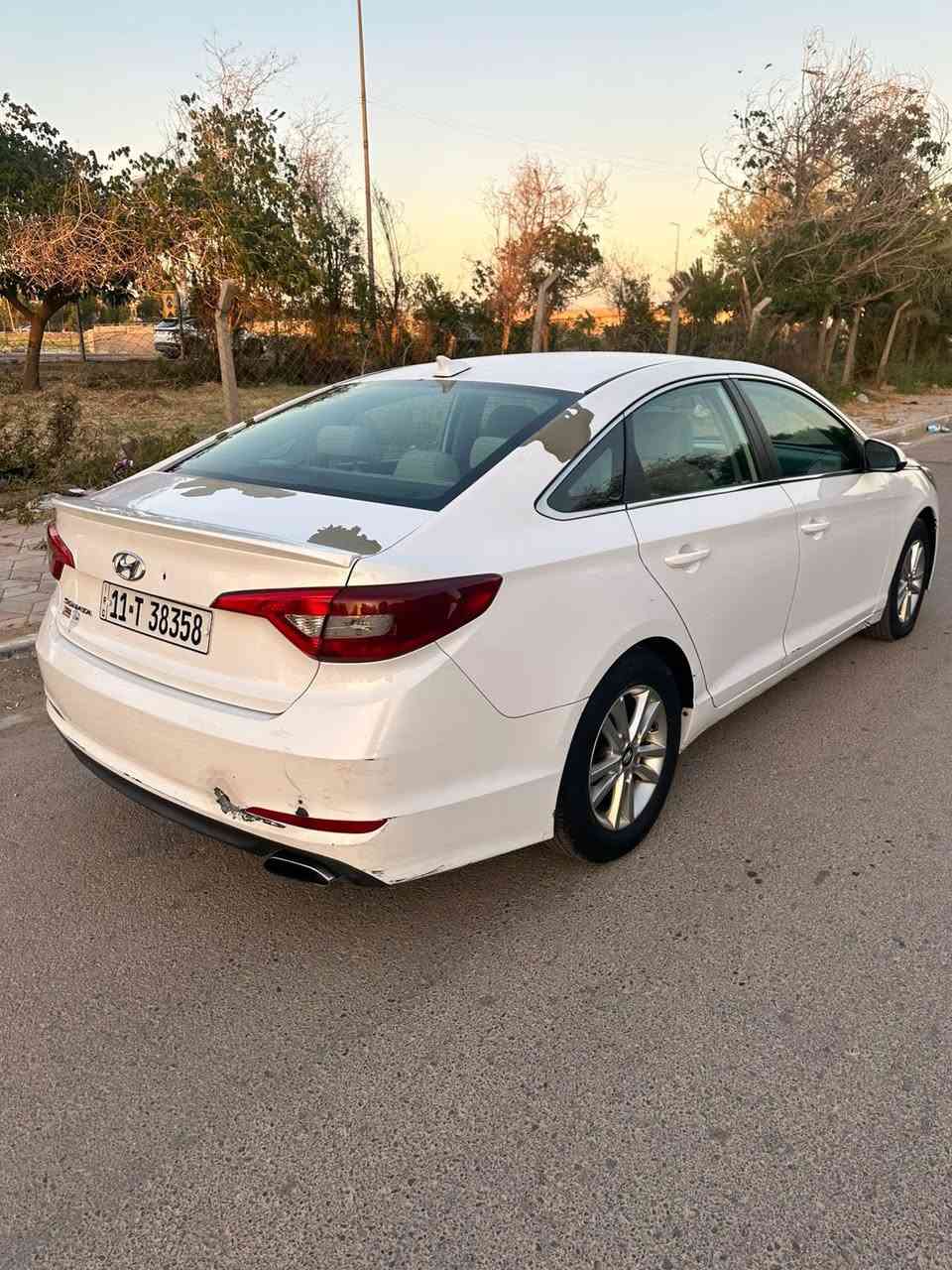 لسلام عليكم سوناتا 2017 وارد المريكي حادثه جاملغ بنيد بدون دواخل بدون تبديل بدون يرباك بيه باب صدر كلير بيه تكشير بل صندوك بل قماره سياره جديده بدون اي نقص مكينه وكير ممفتوح مكينه 2400 سعر 98 بيه مجال مكان سياره بغداد رقم ***********
