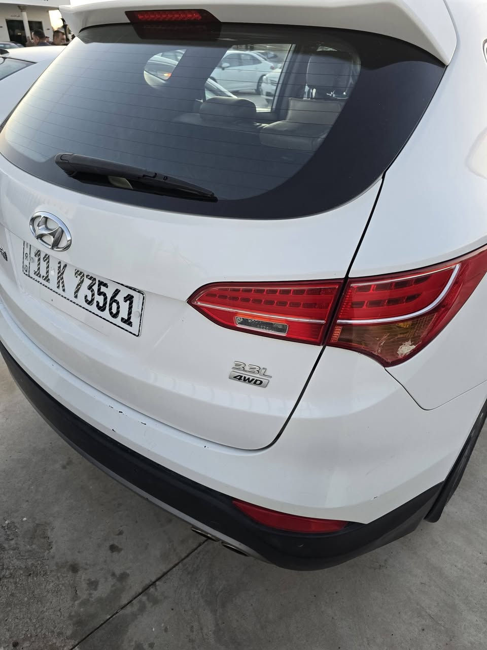 السلام عليكم سنتافي موديل ١٦ فول مواصفات خليجي  ٦سلند بيه ضرر طارف البنيد وجاملغ وباب اليمين مصبوغه صفحه كامله توحيد لون السعر ١٦٥ وبيه مجال مكان السياره جنوب الموصل القياره ***********
