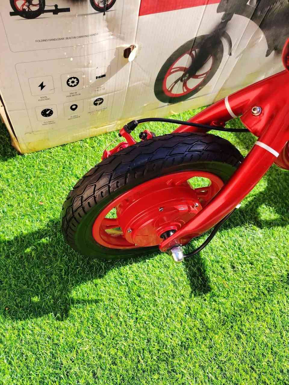 عرض خاص تصفية بايسكل شحن صغير صنع امريكي اصلي من عمر 11 سنه فما دون باتري ليثيوم جديد باله اصلي سكليتر يمشي 35 كيلو متر بالشحنه سرعته 25 العنوان بغداد الصليخ شارع 600 للاستفسار ***********
السعر بلوكاله 450$
اني ابيع 175 الف
