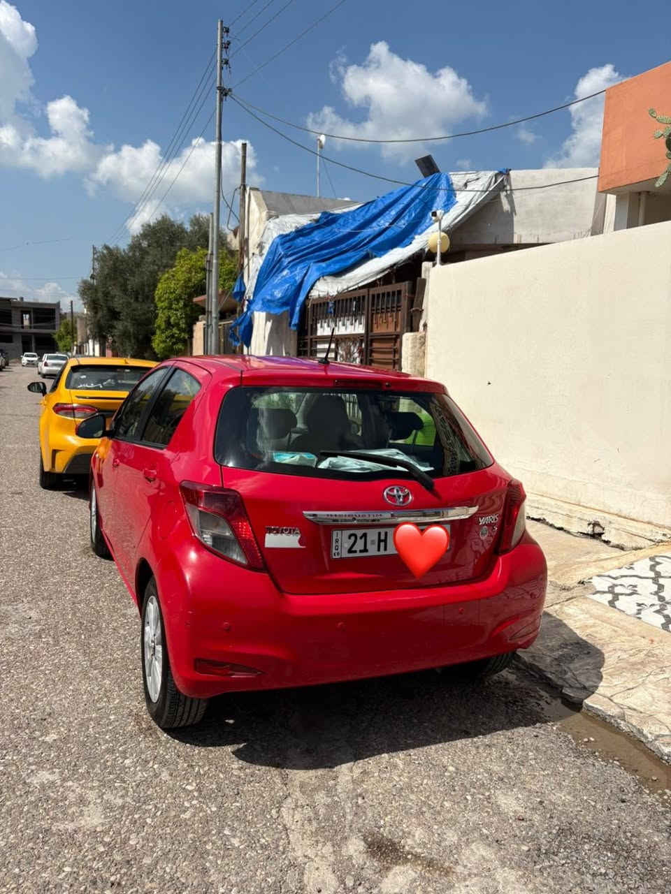 سلام عليكم سياره يارس S   موديل (2014) سياره نضيف كالين تايتل بدون ضرب بدون صبغ كير محرك تبريد تدفئه كله بال شرط صدر دبلات 4تايرات جدد سياره كلها شرط رقم اسليمانيه جديد سنويه بسمنا لحد 2027 بطاقه بانزين بيها مواصفات S حساس خلفي شاشه كامره سيارة خير من الله سعر 105 وبي مجال للشراي مكانه كركوك رقم *********** 💫 اتصل وتدلل ❤️
