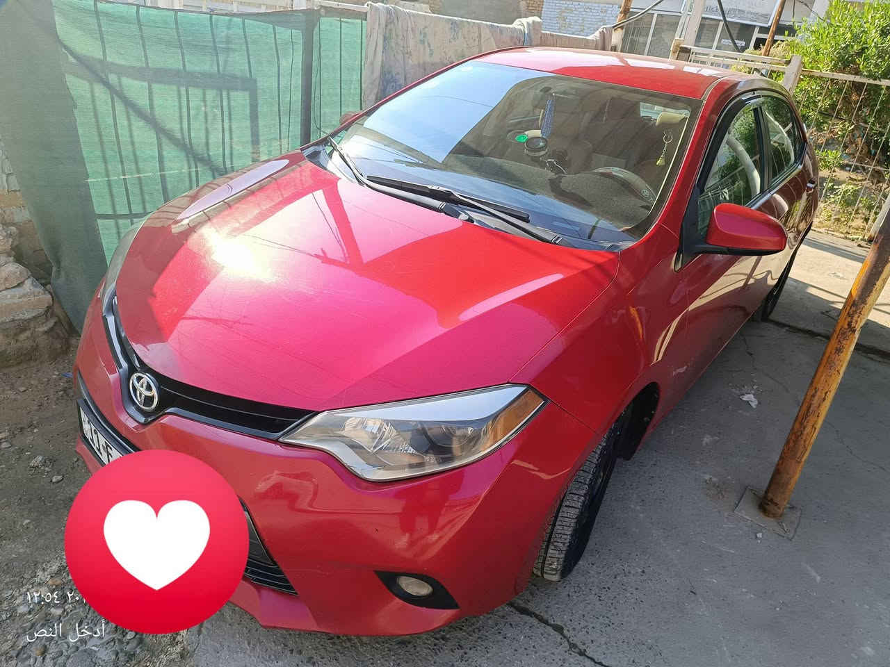 السلام عليكم/ للبيع سيارة كورولا 2016 وارد كندي اللون ماروني رقم بغداد دولي تحويل مباشر المكان بغداد 
1-كير ومحرك 1800 جديد مكفول 
2- تدفئة وتبريد ثلج 
3- رقم وسنوية مجددة 2030 وهزة جديدة 
4-شاشة وكامرة بلاد 
5- حادثهة جاملغ خلفي ايسر وربع قبغ الجنطة بدون تبديل  بدون ايرباك ولا شواصي ولا لغود ولا حوض بچم على وضع الشركة 
6-دواخل لونين اسود وبيجي  نضيفة جدا 
7-تحكم ستيرن كامل  وكروز سرعة تحكم تبريد شاشة بيانو 
8- لايت زينون عدسة نضام لد نهاري 
صور الحادث مرفقة مع المنشور ايرباك سليم  
سيارة جاهزة من كل النواحي المكان بغداد 
السعر /(118)
وبيها مجال للعملة 
الهاتف ***********
