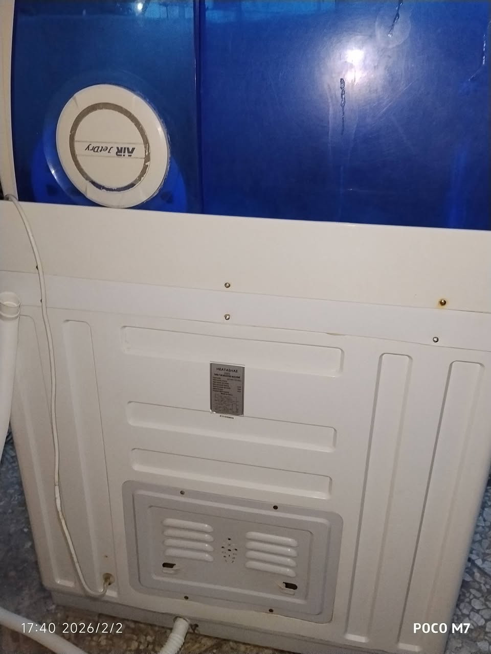 الـسـلام عـليـكم ورحـمـة الـلّٰـه وبـركـاتـة 
غسالة نوع / حجم ٢٠ كيلو / غسل وتنشيف تغسل بطانيات / السعر: 110 ألف وبية مجال بسيط
سخان نوعة الطحان الاصلي / حجم 160 لتر / السعر:75 ألف
ساحبة دهون / السعر:50 ألف
@إشارة #غسالة #سخان #الجميع #بغداد #العراق


**إذا كنت صاحب هذا الإعلان وتريد حذفه لأي سبب، رجاءا أرسل رسالة إلى الدعم الفني**