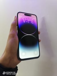 14 برو ماكس مبدل شاشه وفيس إيدي واكف فقط جهاز نضيف ذاكره 256 بطاريه 86...