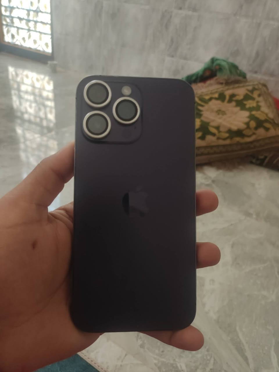 📱 للبيع iPhone 14 Pro Max
🌍 نسخة: شرق الأوسط – طراز AAA
💾 الذاكرة: 128GB
🔋 البطارية: 75%
🖥️ الشاشة: مبدلة وكالة
🔍 ملاحظة: يوجد فطر خفيف بالكلاس (موضح بكل شفافية)
🔌 الملحقات: شاحن فقط

💰 السعر: 550 ألف دينار وبي مجال.

📍 الموقع: كربلاء – حي الغدير
📞 للتواصل: ***********
