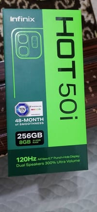 انفنكس هوت ٥٠ • ٢٥٦ • ٨ رام