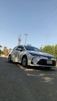 كورلا 23 علامه زركه للبيع  ماشيه 21 الف سياره كفاله عامه  داخل احمر سي...