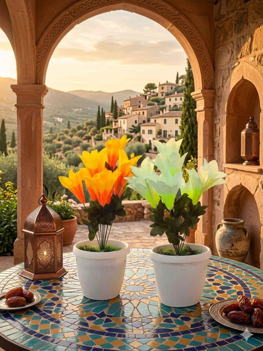 خلي بيتك يزهر بدون تعب، ويصير كله ذوق وأناقة بلمساتنا المميزة.نهتم بأدق التفاصيل حتى نوصل إلكم جمال طبيعي يدوم وما يتغير.
*********** عنوان محل كركوك نهاية اسرى مفقودين قرب مول كركوك فرع ثالث يوجد توصيل داخل كركوك
