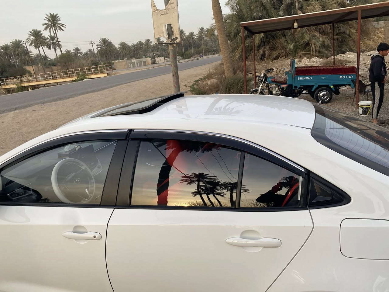 كورلا خليجي 2025 هايبرد كفاله عامه شرط الفحص  فول مواصفات داخل جلد احمر فتحه رادار كشن كهرباء تحكم ستيرن بصمه فول سنويه جديده كير محرك مكفولات مكان السياره كربلاء السعر 160 وبيه مجال اتصال ***********
