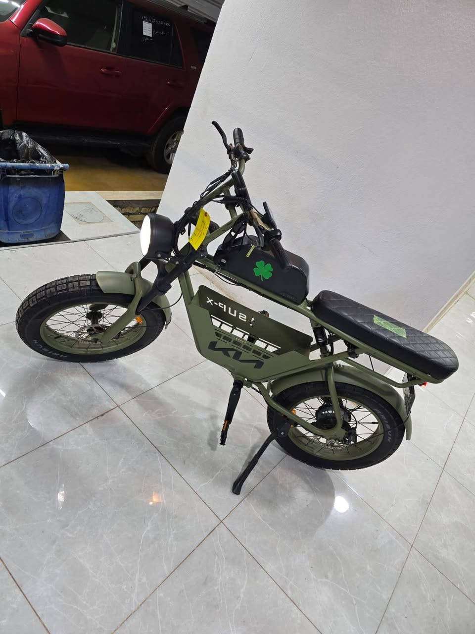 السلام عليكم
بايسكل هايبرد ⚡
الصناعه أمريكي 
كير 7 نمر 
بطاريه هايبرد 5 سراعت 
ماشي 131 km زيرو 
لايت عالي ناصي ثلجي 
صطاب خلفلي زنون 
بريكات دسكات مستشعره عنده الحركه 
مثبت سرعه 
نظام جيبأس 
تيارات جبلي جوبلس 
اي استفسار عن سعره الإتصال 
***********
