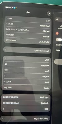 ايباد m2 • ١٢٨ • فلوجه