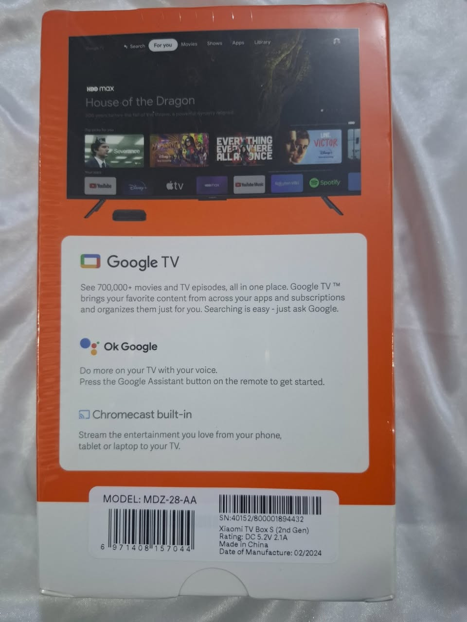 تيفي بوكس شاومي جيل ثاني دقة 4K
جديد لوك ع الفحص
اصلي مع الضمان
معرف قناة التيلكرام anaspr84@
السعر 65 الف بدون اجور التوصيل
مكاني بغداد البياع حي الرسالة
يوجد توصيل لكافة المحافظات بغداد, العراق


**إذا كنت صاحب هذا الإعلان وتريد حذفه لأي سبب، رجاءا أرسل رسالة إلى الدعم الفني**