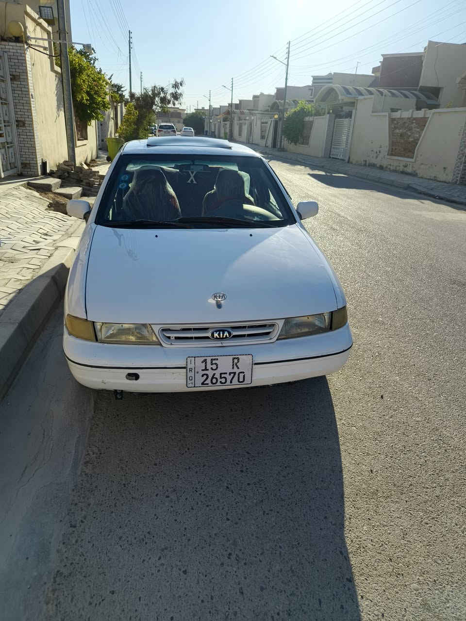 السلام عليكم من رخصة الادمن كيه سيفيا جريه موديل 93رقم أنبار دولي كير عادي محرك وكير خير من الله سياره جاهزه عل آخر حبايه ومال جناي سياره بسمي تحويل ثاني يوم سعره 33 ورقه وبيه مجال حك الجيه مكان السياره الأنبار فلوجه ‏‪***********‬‏
