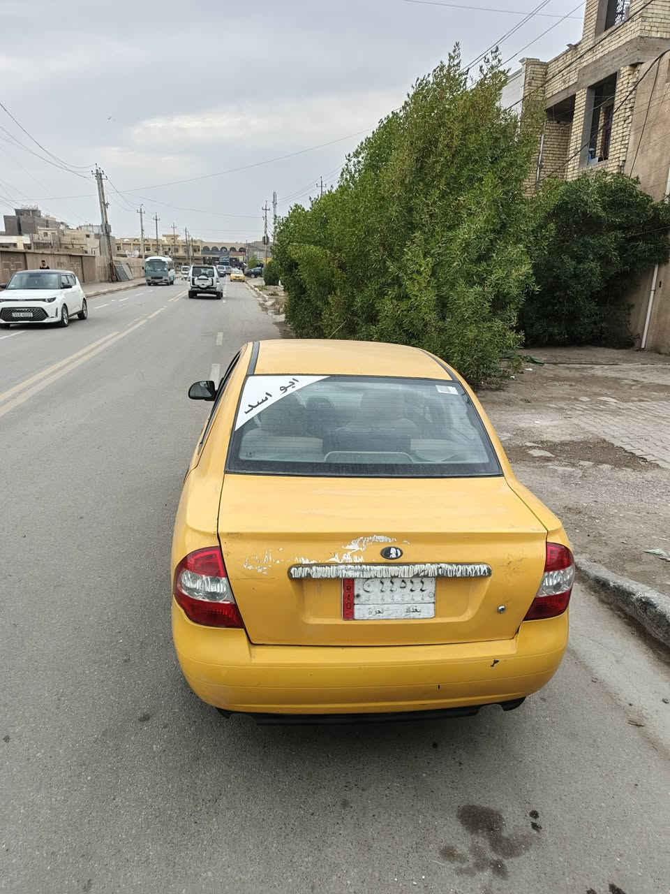 سلام عليكم عندي تايبه مديل ٢٠١٥ سياره حلوه جازه بيه مكينه جديده سياره بيه بس طخه بل جملغ الخلفي سياره بس روح بيه دوام رجع يعني مو مال تكسي سياره خير من الله عنوان بغداد دوره
رقم *********** متواجد ربعه عشرين ساعه فقط واساب
