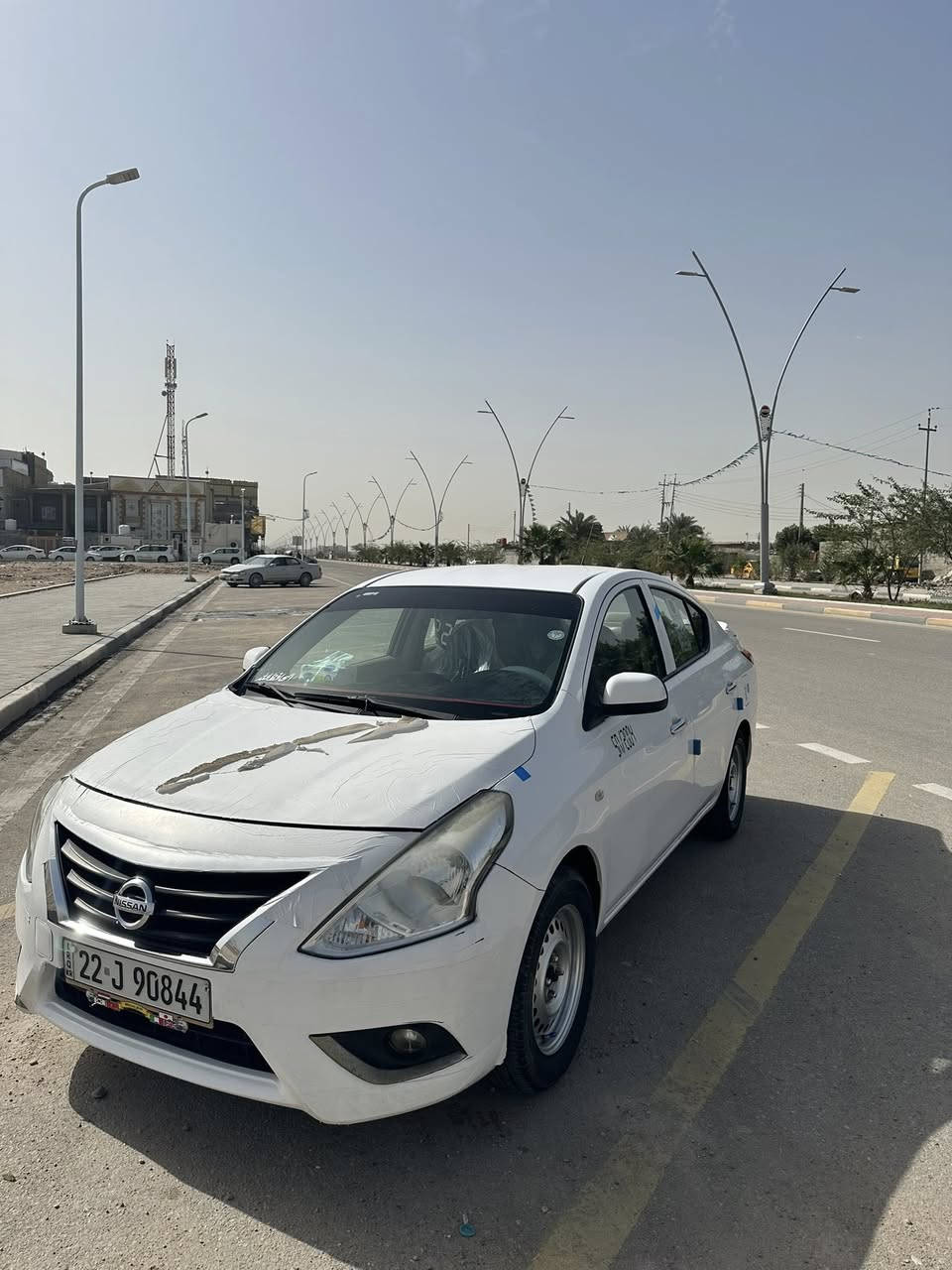 سلام عليكم نيسان سني مديل 22
سنويه جديد تريد تحويل تريد وكاله 
كير مكينه تبريد حداده كله كفاله 
بيها جاملغ خلفي بارد صبغ باب خلفي صبغ 
مكاني البصرة الزبير 
رقم ***********
