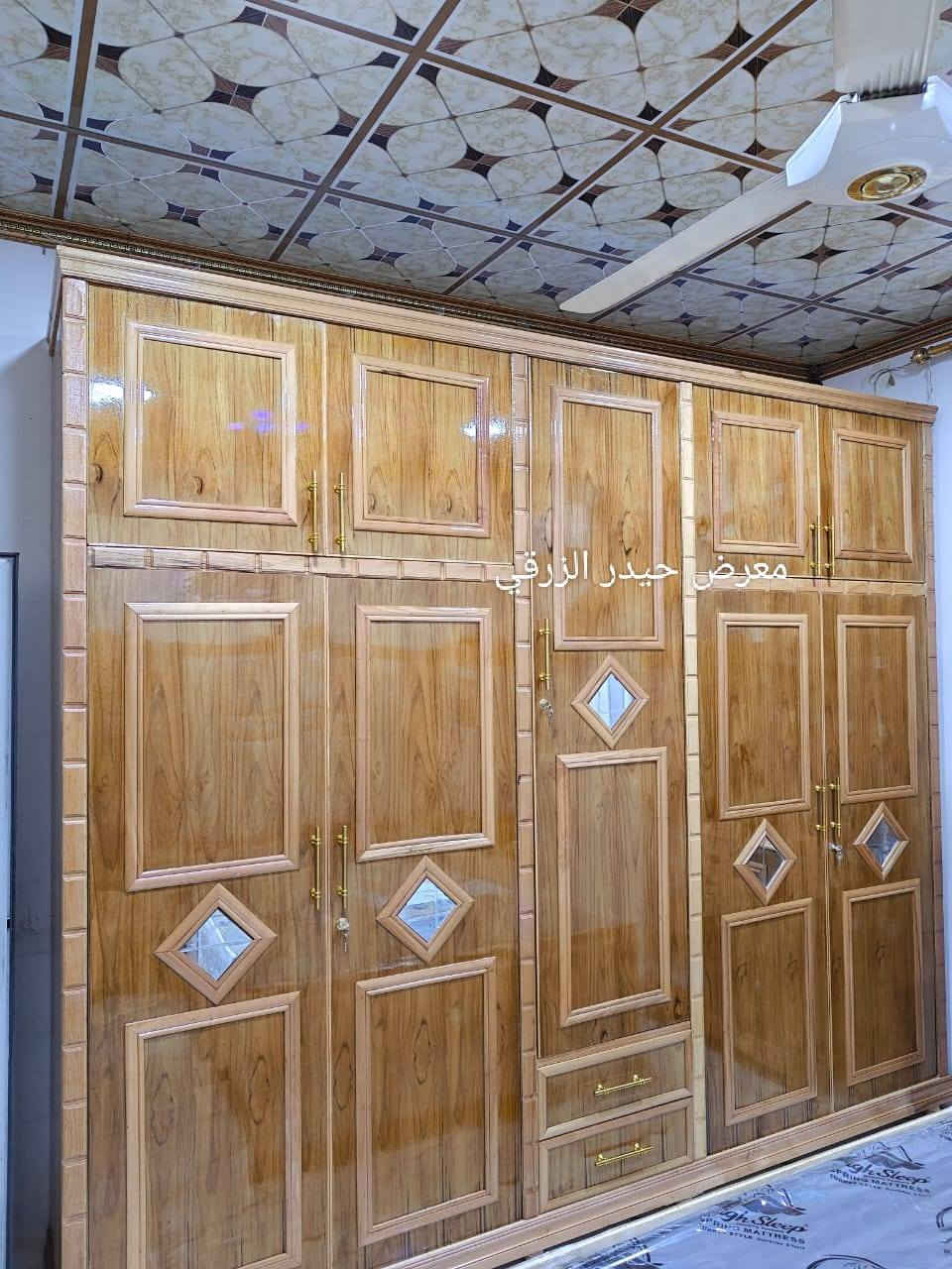 معمل ومعرض حيدر الزرقي لبيع غرف النوم الصاج (نقدا) و (بالتقسيط) على 18 بدون مقدمة
خدمة استبدال الغرفة القديمة بغرفة جديدة مع الاتفاق على الفرق

العنوان الموصل الايمن الصناعة القديمة اليابسات بالقرب من جامع ابو زعيان

*********** يوجد واتساب

*********** يوجد واتساب

المشمولين بالاقساط جميع الموظفين والمتقاعدين وابطال الداخلية والدفاع على مصرف الرافدين حاملي بطاقة الماستر كارد

الاسعار تبدا من ( مليون و800 الف) لمدة (18) شهر القسط الشهري (100)
